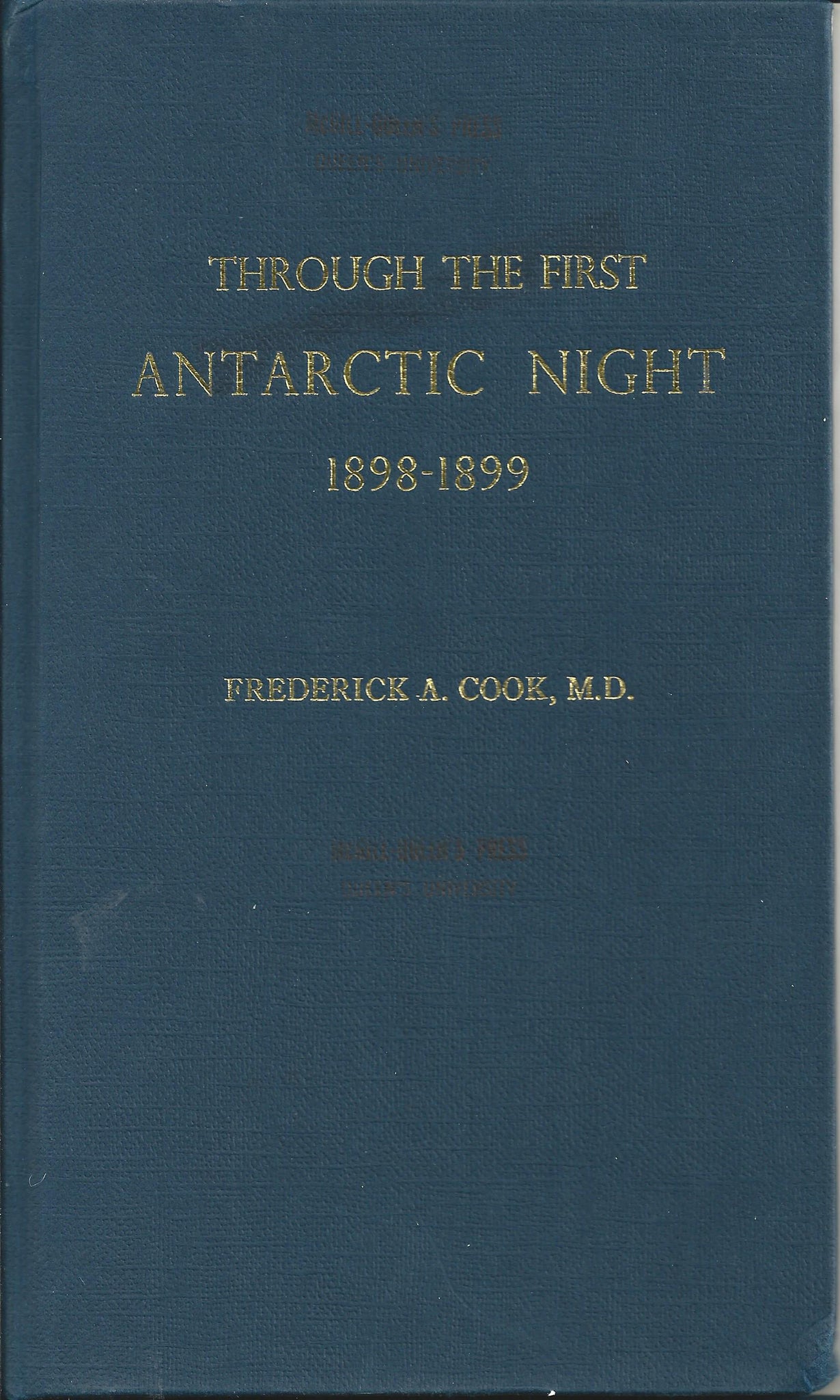 Through the First Antarctic Night, 1898-1899